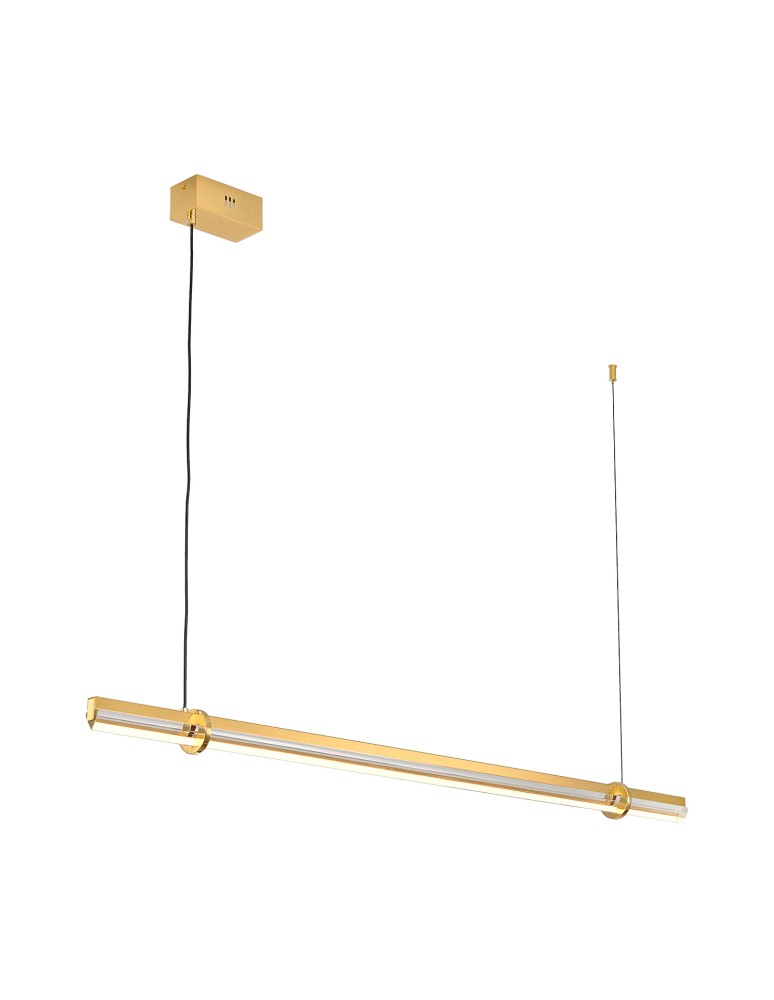 Step Into Design Lampa wisząca LOVELY LED złota 120 cm ST-DN1620-120 GOLD Step Into Design Lampa wisząca LOVELY LED złota 120 cm ST-DN1620-120 GOLD