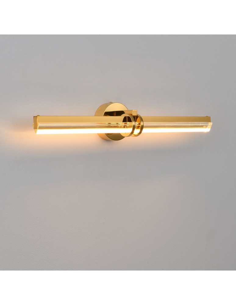 Step Into Design Lampa ścienna LOVELY LED złota 58 cm ST-DN1621-GOLD