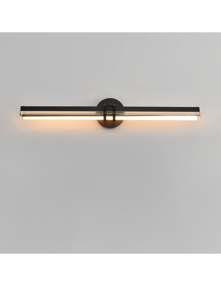 Step Into Design Lampa ścienna LOVELY LED czarna 58 cm ST-DN1621-BLACK