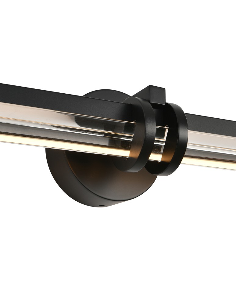 Step Into Design Lampa ścienna LOVELY LED czarna 58 cm ST-DN1621-BLACK