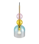 Step Into Design Lampa wisząca PASTELLO BLUE kolorowa 15 cm ST-DN345A Step Into Design Lampa wisząca PASTELLO BLUE kolorowa 15 cm ST-DN345A