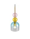  Step Into Design Lampa wisząca PASTELLO BLUE kolorowa 15 cm ST-DN345A