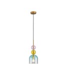 Step Into Design Lampa wisząca PASTELLO BLUE kolorowa 15 cm ST-DN345A Step Into Design Lampa wisząca PASTELLO BLUE kolorowa 15 cm ST-DN345A