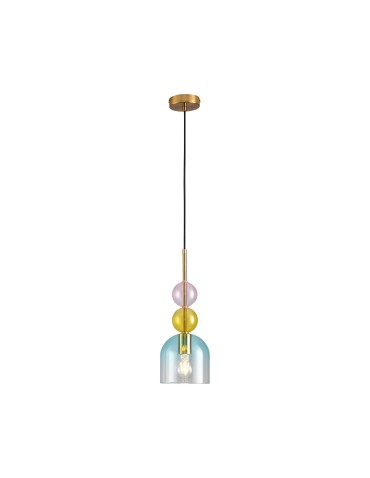 Step Into Design Lampa wisząca PASTELLO BLUE kolorowa 15 cm ST-DN345A - produkt 2