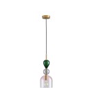 Lampy wiszące designerskie -  Step Into Design Lampa wisząca PASTELLO PINK kolorowa 15 cm ST-DN345B - product 2