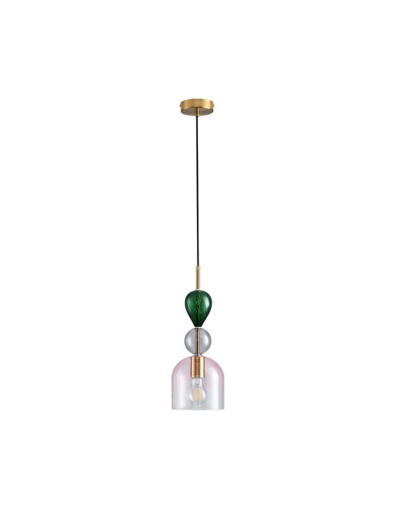 Step Into Design Lampa wisząca PASTELLO PINK kolorowa 15 cm ST-DN345B