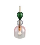 Lampy wiszące designerskie -  Step Into Design Lampa wisząca PASTELLO PINK kolorowa 15 cm ST-DN345B - product 1