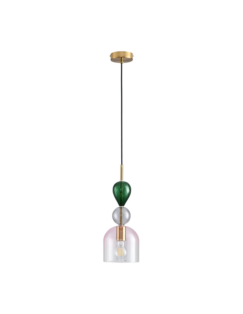 Step Into Design Lampa wisząca PASTELLO PINK kolorowa 15 cm ST-DN345B