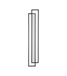 Step Into Design Lampa ścienna SYMMETRY-160 LED czarna 160 cm ST-MD1027M Step Into Design Lampa ścienna SYMMETRY-160 LED czarna 160 cm ST-MD1027M