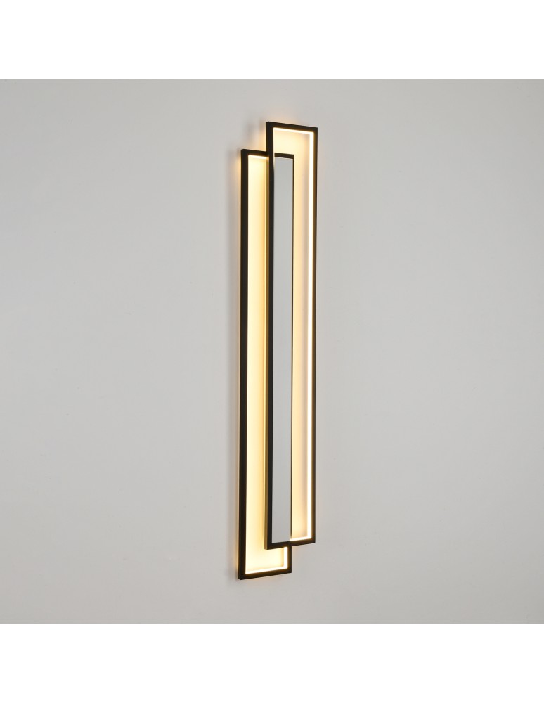Step Into Design Lampa ścienna SYMMETRY-160 LED czarna 160 cm ST-MD1027M Step Into Design Lampa ścienna SYMMETRY-160 LED czarna 160 cm ST-MD1027M