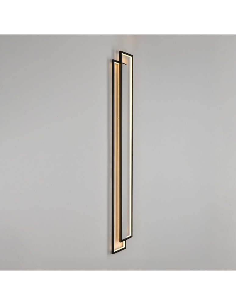 Step Into Design Lampa ścienna SYMMETRY-200 LED czarna 200 cm ST-MD1027L  Step Into Design Lampa ścienna SYMMETRY-200 LED czarna 200 cm ST-MD1027L