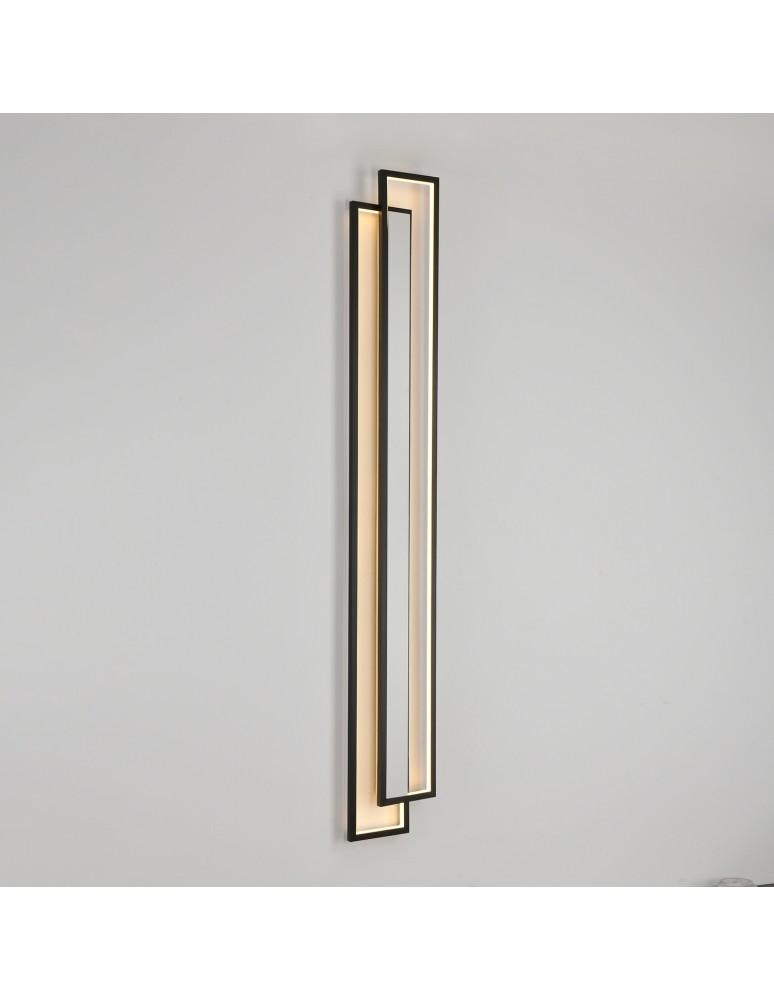 Step Into Design Lampa ścienna SYMMETRY-200 LED czarna 200 cm ST-MD1027L  Step Into Design Lampa ścienna SYMMETRY-200 LED czarna 200 cm ST-MD1027L