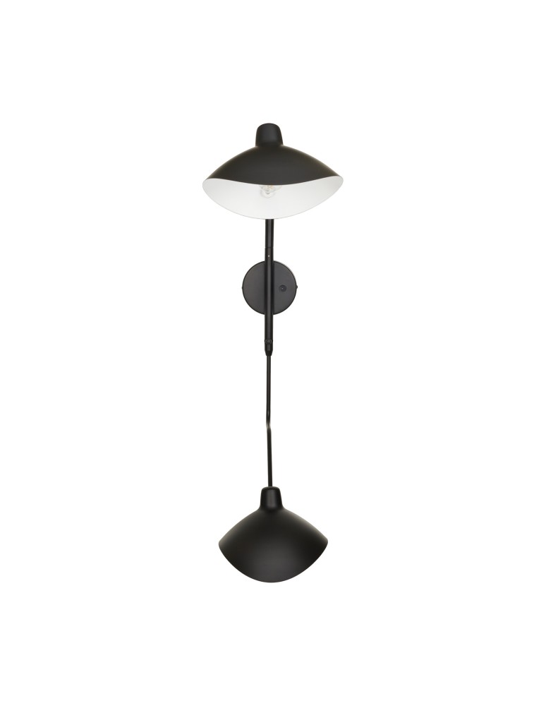 Step Into Design Lampa ścienna CRANE-2W S czarna 110 cm W8702-S Step Into Design Lampa ścienna CRANE-2W S czarna 110 cm W8702-S
