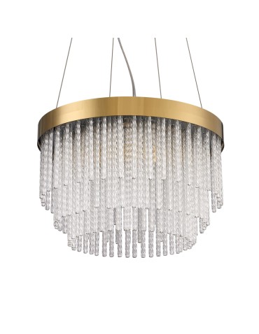 Step Into Design Lampa wisząca GLORIA LED kryształowa złota 40 cm ST-DL8510 - product 2