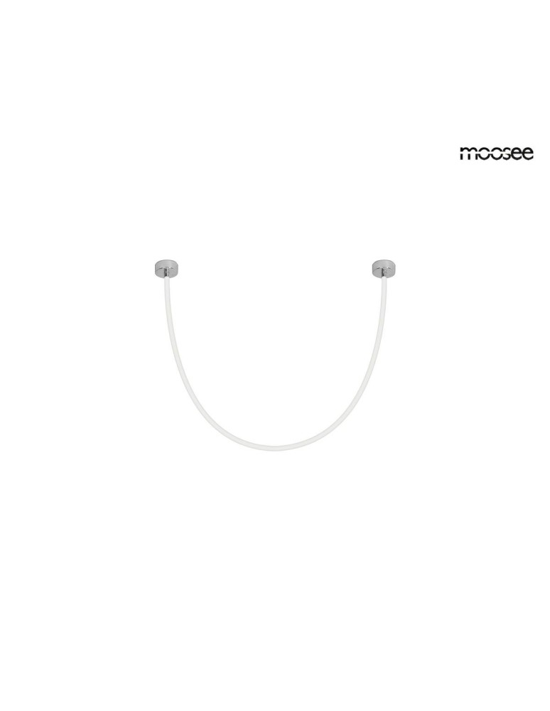MOOSEE lampa wisząca LASSO 200 Smart      srebrna (MSE15011004401)