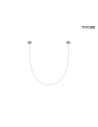MOOSEE lampa wisząca LASSO 300 Smart      srebrna (MSE15011004411)