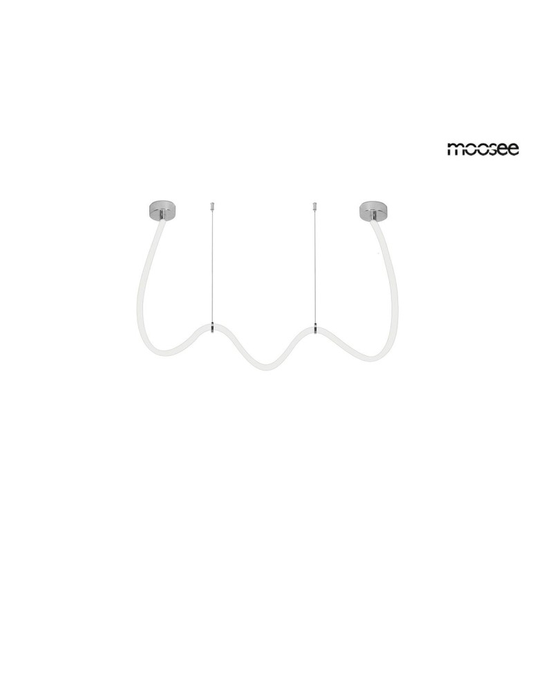 MOOSEE lampa wisząca LASSO 400 Smart srebrna (MSE15011004421) MOOSEE lampa wisząca LASSO 400 Smart srebrna (MSE15011004421)