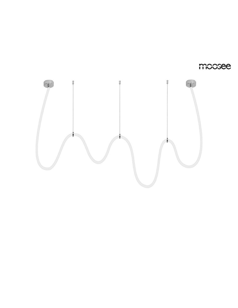MOOSEE lampa wisząca LASSO 500 Smart srebrna (MSE15011004431) MOOSEE lampa wisząca LASSO 500 Smart srebrna (MSE15011004431)