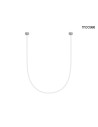 MOOSEE lampa wisząca LASSO 600 Smart      srebrna (MSE15011004941)