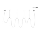 MOOSEE lampa wisząca LASSO 800 Smart srebrna (MSE15011004951) MOOSEE lampa wisząca LASSO 800 Smart srebrna (MSE15011004951)