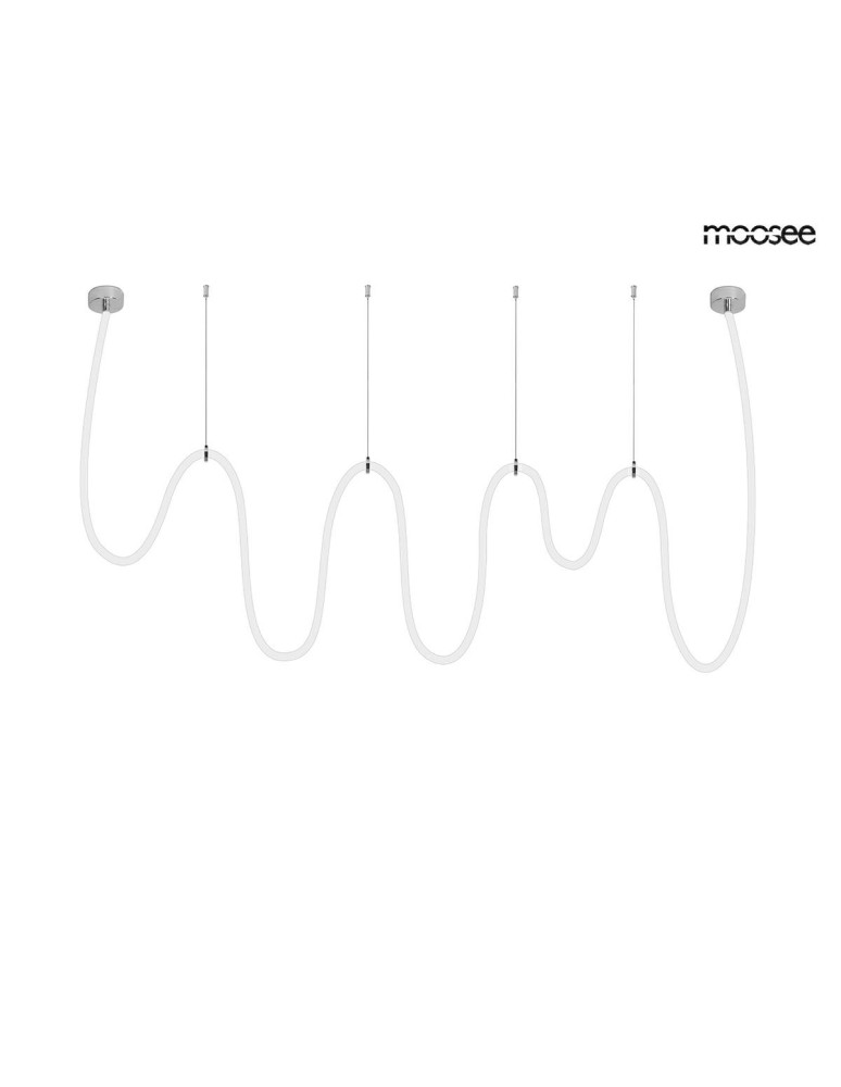 MOOSEE lampa wisząca LASSO 800 Smart srebrna (MSE15011004951) MOOSEE lampa wisząca LASSO 800 Smart srebrna (MSE15011004951)