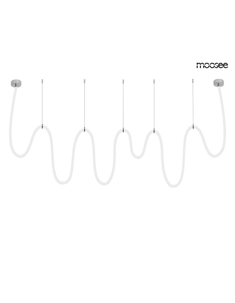 MOOSEE lampa wisząca LASSO 1000 Smart srebrna (MSE15011004961) MOOSEE lampa wisząca LASSO 1000 Smart srebrna (MSE15011004961)