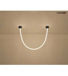 Lampy wiszące designerskie - MOOSEE lampa wisząca LASSO 200 Smart      czarna (MSE15011004402) - product 5