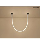 Lampy wiszące designerskie - MOOSEE lampa wisząca LASSO 300 Smart czarna (MSE15011004412) - product 5