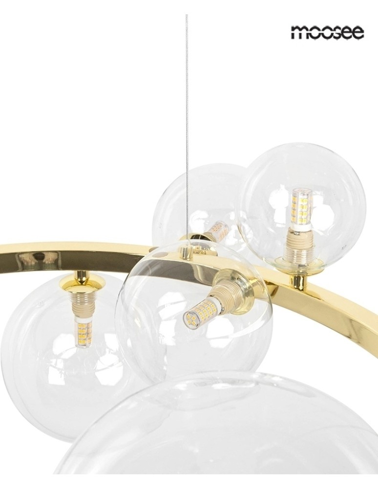 MOOSEE lampa wisząca ALURE 85 złota (MSE1501100498) MOOSEE lampa wisząca ALURE 85 złota (MSE1501100498)