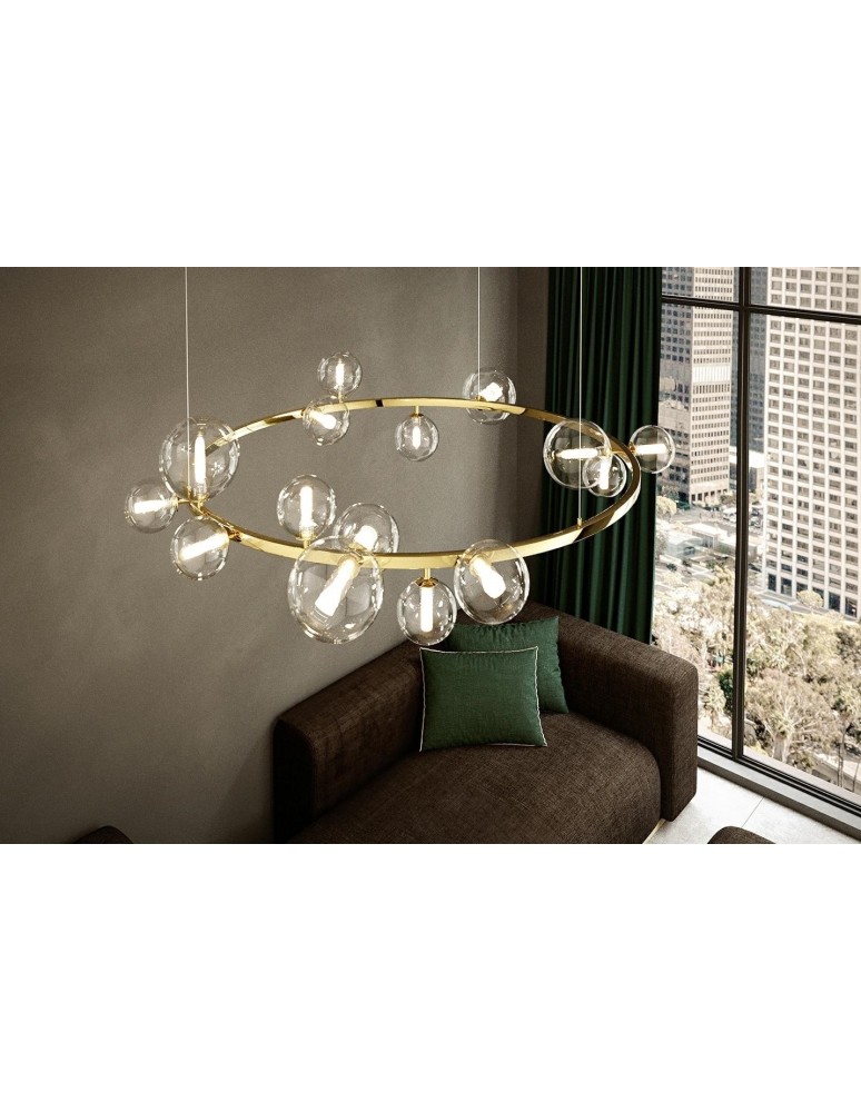MOOSEE lampa wisząca ALURE 85 złota (MSE1501100498) MOOSEE lampa wisząca ALURE 85 złota (MSE1501100498)