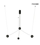MOOSEE lampa wisząca OCTO 3 czarna (MSE1501100491) MOOSEE lampa wisząca OCTO 3 czarna (MSE1501100491)