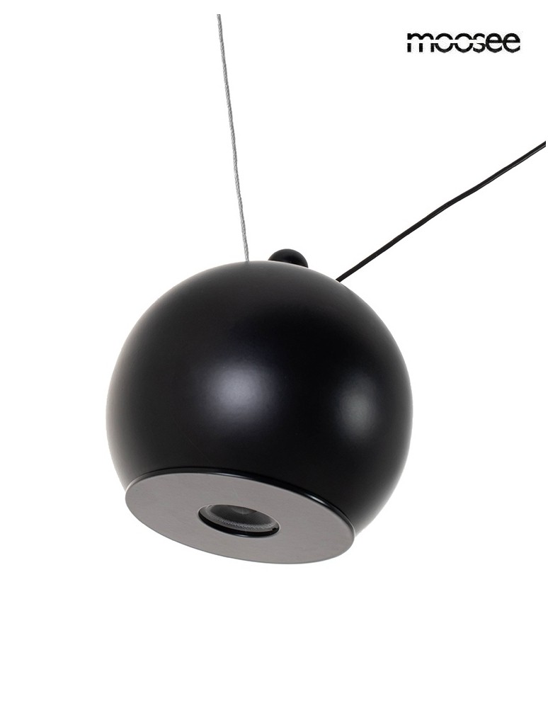 MOOSEE lampa wisząca OCTO 3 czarna (MSE1501100491) MOOSEE lampa wisząca OCTO 3 czarna (MSE1501100491)