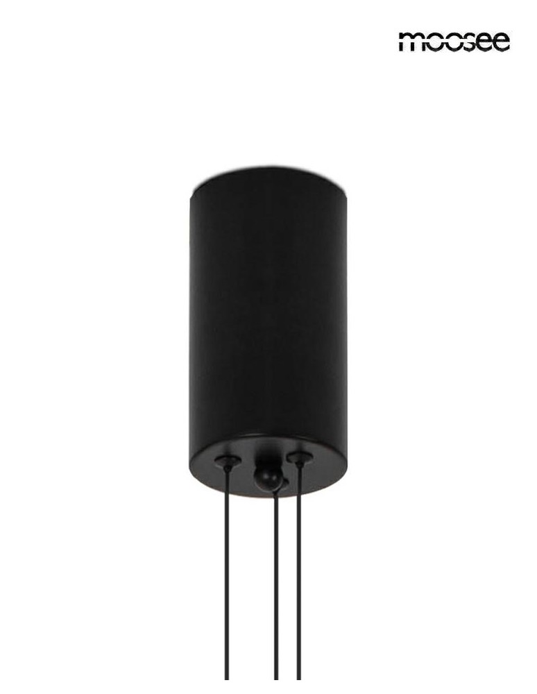 MOOSEE lampa wisząca OCTO 3 czarna (MSE1501100491) MOOSEE lampa wisząca OCTO 3 czarna (MSE1501100491)