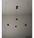MOOSEE lampa wisząca OCTO 3 czarna (MSE1501100491) MOOSEE lampa wisząca OCTO 3 czarna (MSE1501100491)