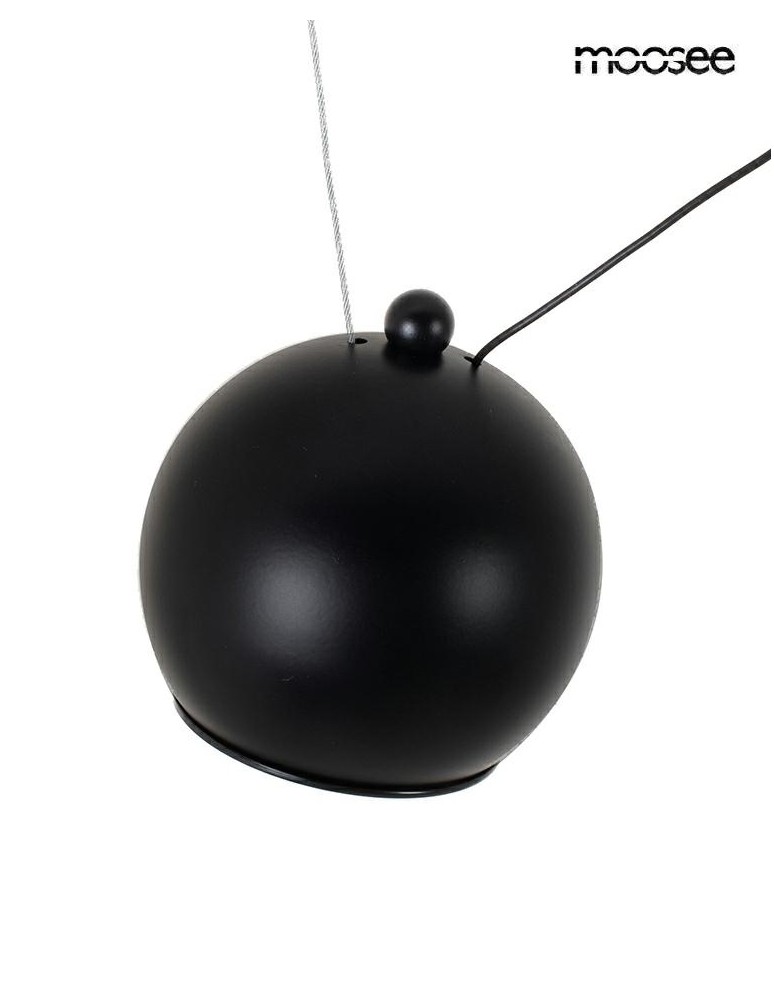 MOOSEE lampa wisząca OCTO 5 czarna (MSE1501100492)