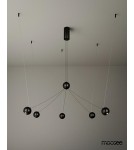 Lampy wiszące nowoczesne - MOOSEE lampa wisząca OCTO 5 czarna (MSE1501100492) - product 7
