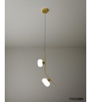 MOOSEE lampa wisząca RUGIA złota (MSE1501100490) MOOSEE lampa wisząca RUGIA złota (MSE1501100490)