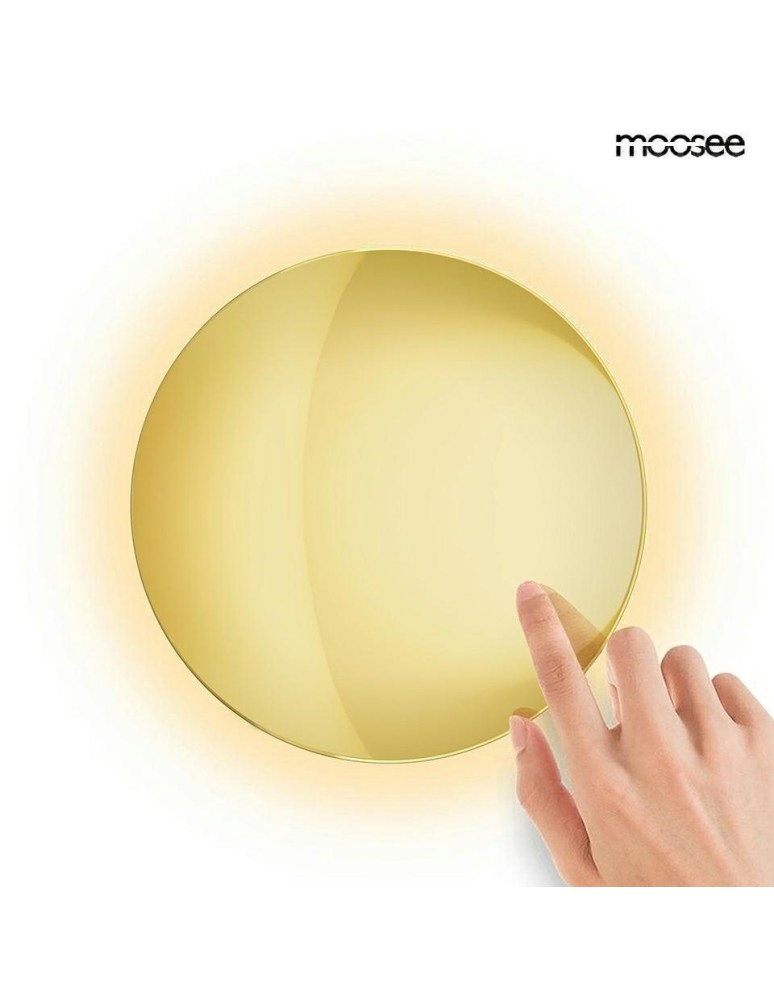 MOOSEE lampa ścienna SHADOW SUN 30 złota (MSE1501100500) MOOSEE lampa ścienna SHADOW SUN 30 złota (MSE1501100500)