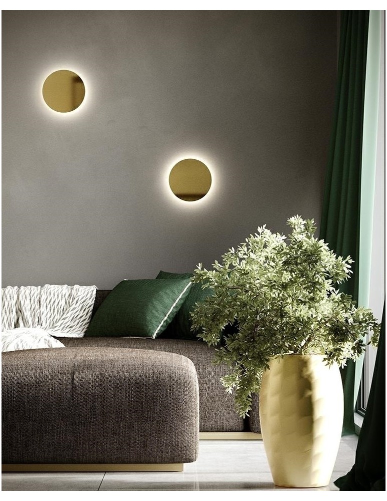 MOOSEE lampa ścienna SHADOW SUN 30 złota (MSE1501100500) MOOSEE lampa ścienna SHADOW SUN 30 złota (MSE1501100500)