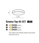 Plafony z pilotem - Azzardo SOVANA TOP 45 CCT WHITE 1xLED Sufitowa Biały AZ3433 - produkt 2