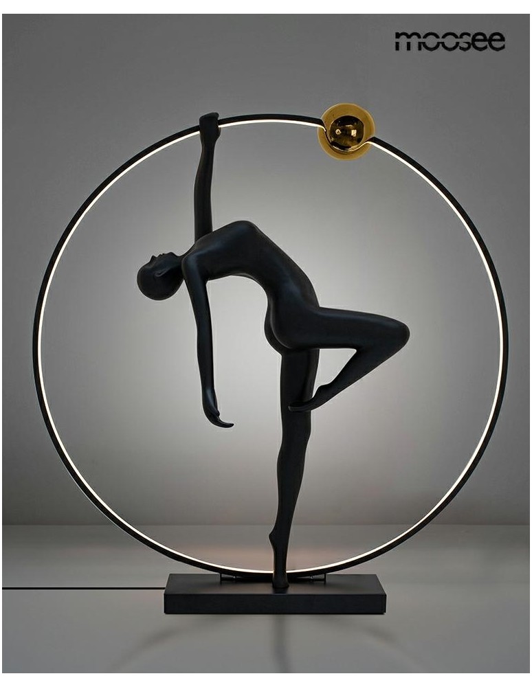 Lampy podłogowe designerskie - MOOSEE lampa podłogowa HUMAN ACROBATIC    czarna (MSE1501100510) - product kolory-swiatla.pl 3