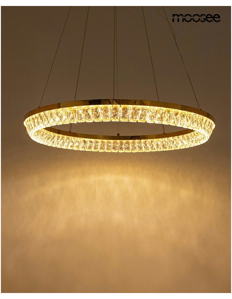 MOOSEE lampa wisząca SAVOY 100 złota (MSE1501100529) MOOSEE lampa wisząca SAVOY 100 złota (MSE1501100529)
