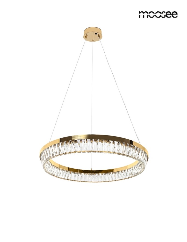 MOOSEE lampa wisząca SAVOY 60 złota (MSE1501100527) MOOSEE lampa wisząca SAVOY 60 złota (MSE1501100527)