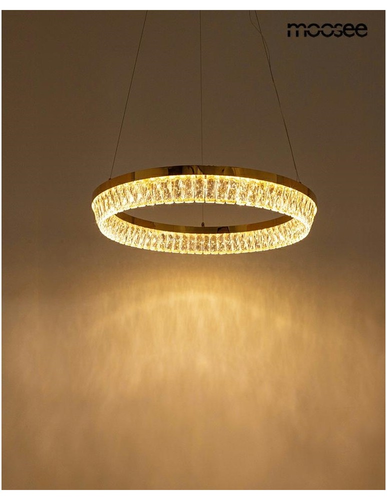 MOOSEE lampa wisząca SAVOY 60 złota (MSE1501100527) MOOSEE lampa wisząca SAVOY 60 złota (MSE1501100527)