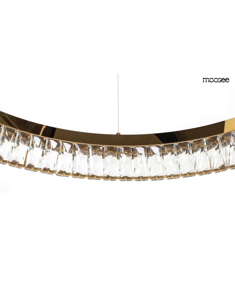 MOOSEE lampa wisząca SAVOY 80 złota (MSE1501100528) MOOSEE lampa wisząca SAVOY 80 złota (MSE1501100528)
