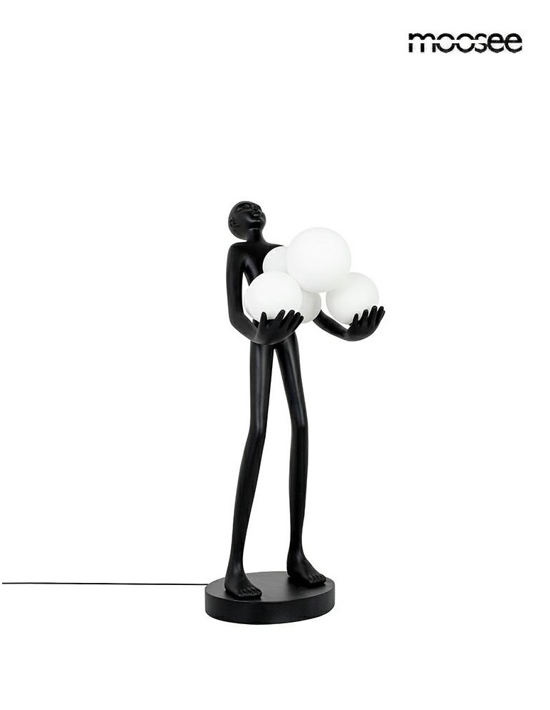 MOOSEE lampa stołowa HUMAN PREMIUM        czarna (MSE1501100514)