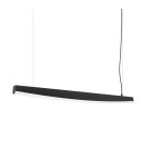 Thoro Lampa wisząca JORUN 120 czarna LED 3000K TH.317 Thoro Lampa wisząca JORUN 120 czarna LED 3000K TH.317