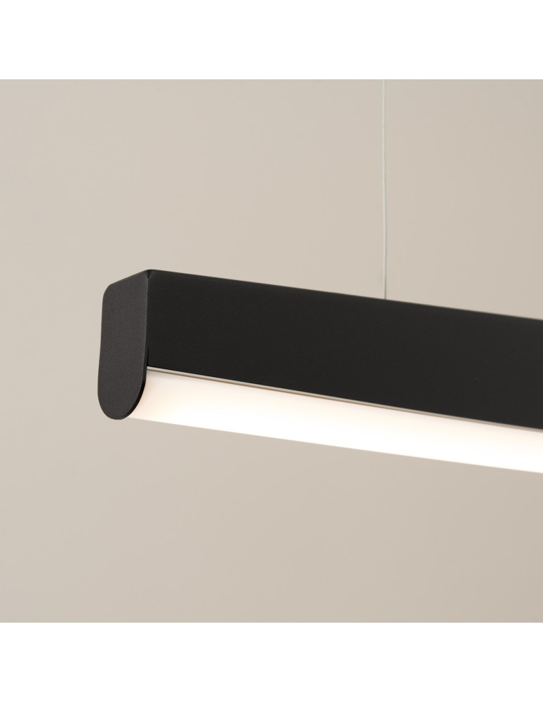 Thoro Lampa wisząca JORUN 120 czarna LED 3000K TH.317 Thoro Lampa wisząca JORUN 120 czarna LED 3000K TH.317