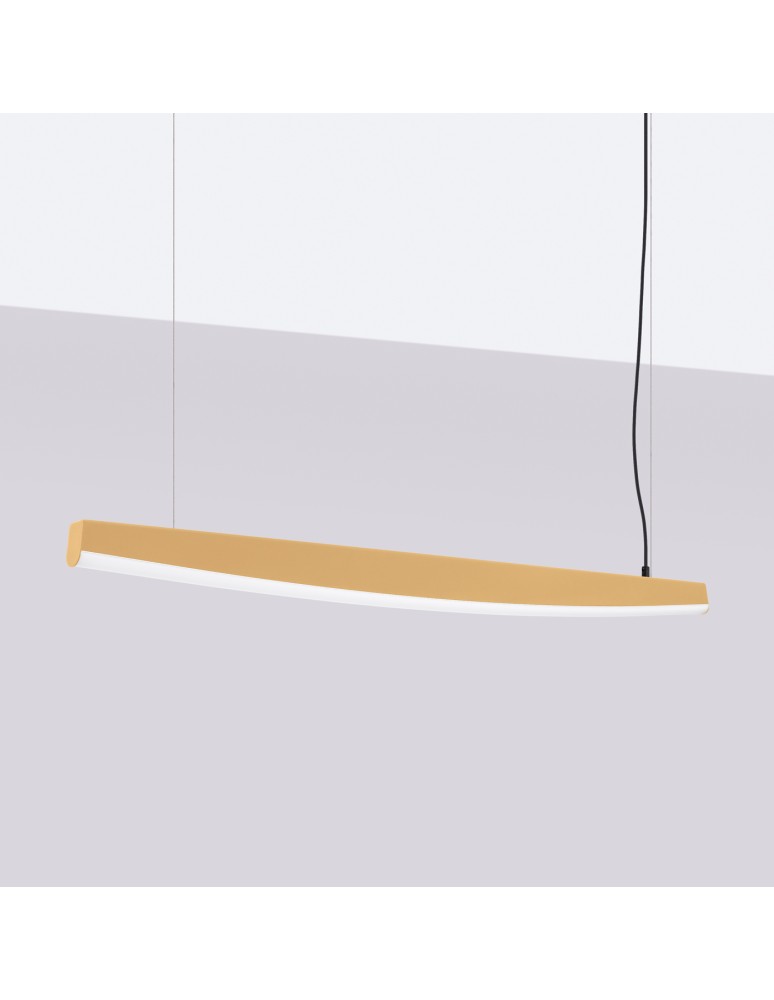 Thoro Lampa wisząca JORUN 120 złota LED 3000K TH.318 Thoro Lampa wisząca JORUN 120 złota LED 3000K TH.318