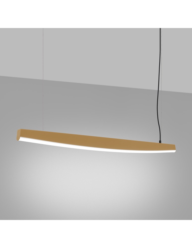 Thoro Lampa wisząca JORUN 120 złota LED 4000K TH.321 Thoro Lampa wisząca JORUN 120 złota LED 4000K TH.321